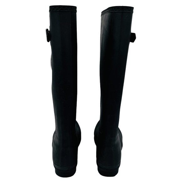 Kamik Jennifer Tall Black Waterproof Rubber Riding Style Rain Boots Size 7 - Picture 8 of 12